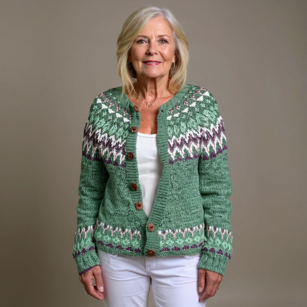 Delilah | Cardigan Vintage Islandais