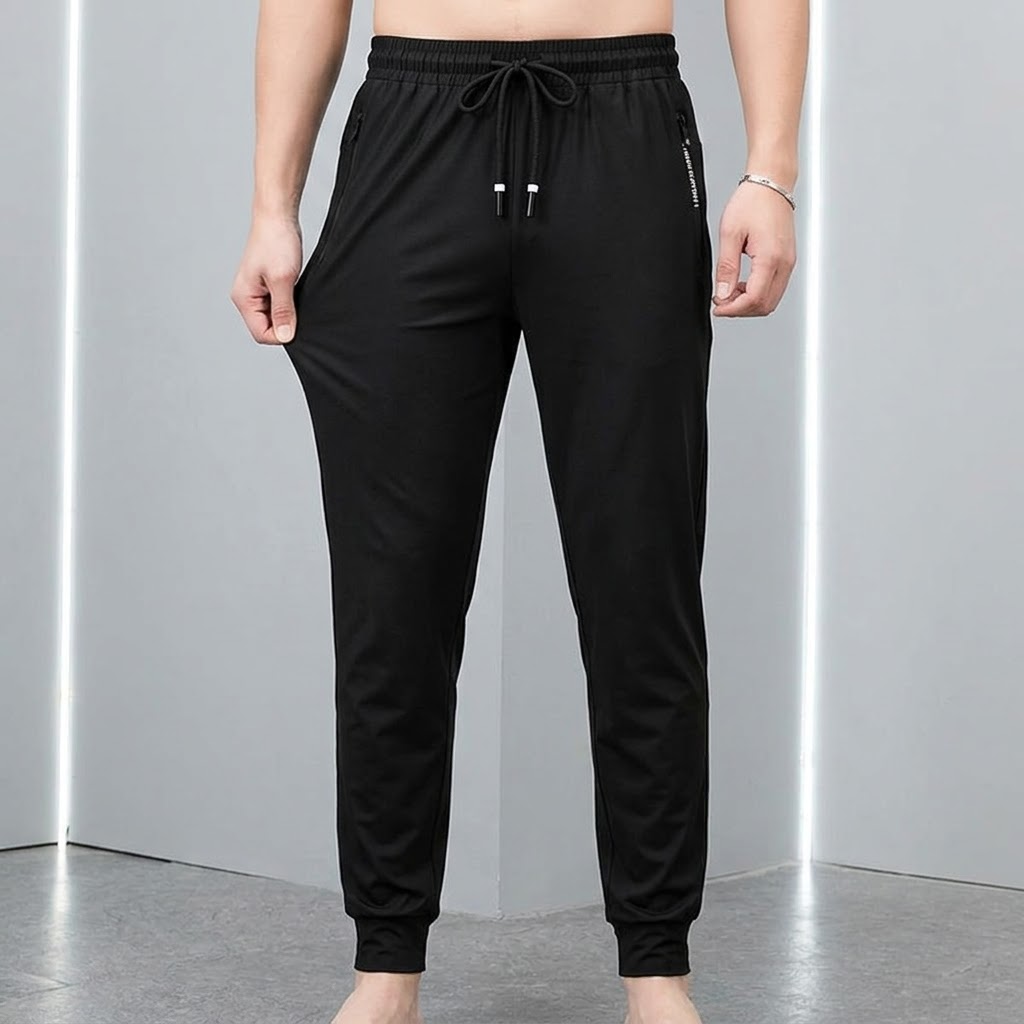 Pantalon Femme Breezeline – Soie Glacée, Décontracté et Frais