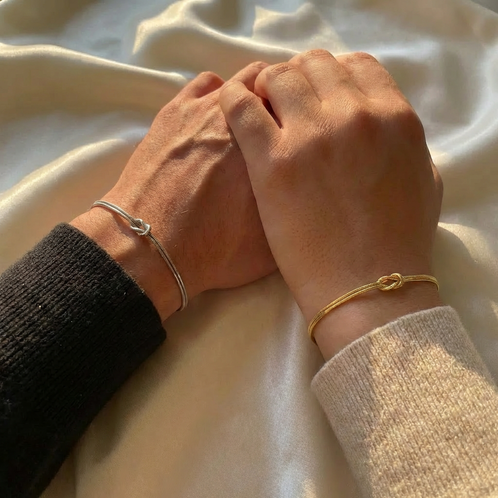 Forever Knot Bracelet – Un cadeau plein de sens pour les couples, les meilleurs amis et la famille
