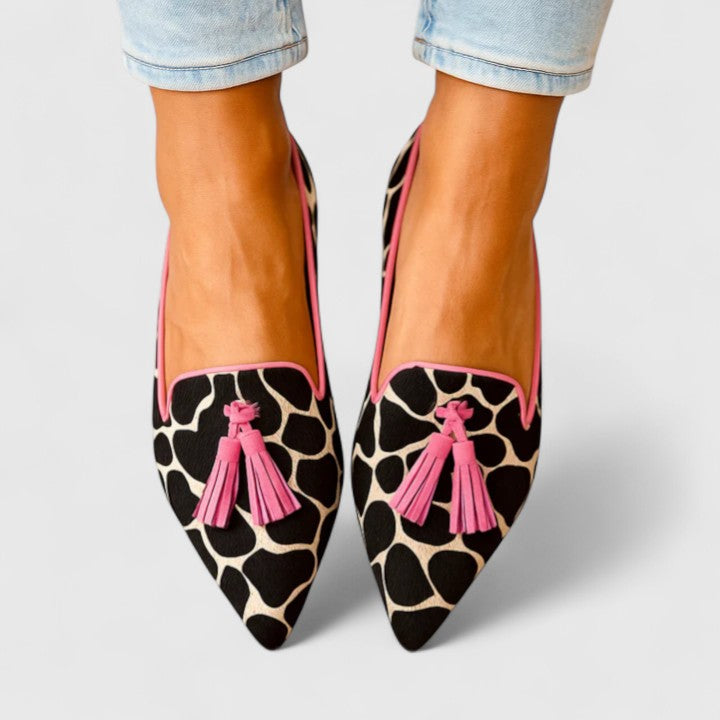 Mocassins Femme Dhreika – Enfilage Facile, Design Ludique