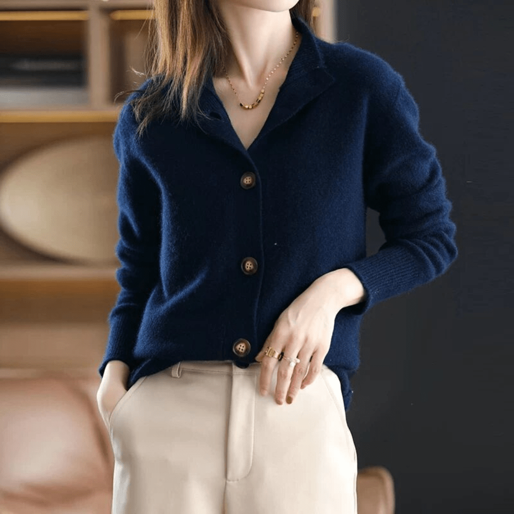 Anny - Cardigan en Cachemire de Luxe