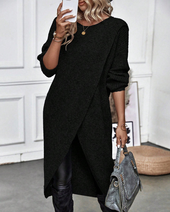 Grace | Robe en Maille pour Cacher le Ventre