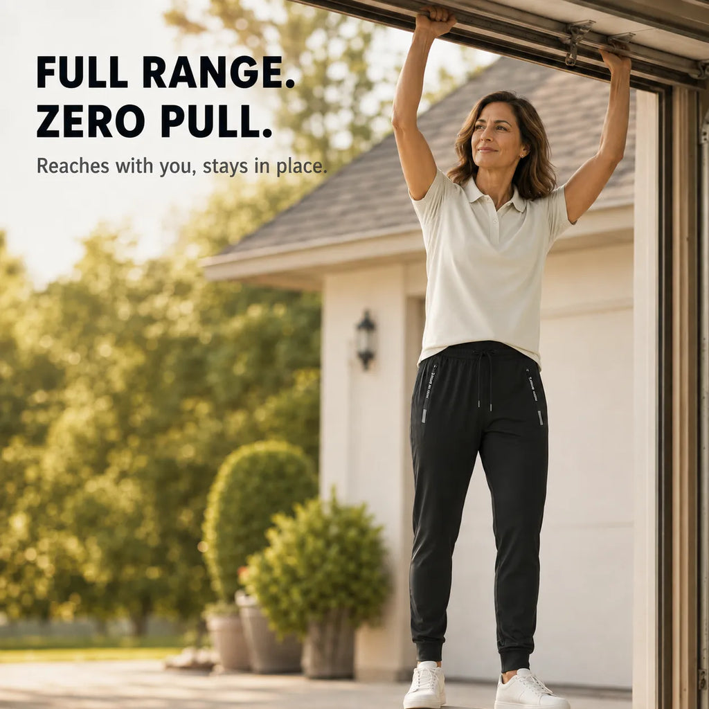 Pantalon Femme Kolvex – Soie Glacée, Poches Zippées
