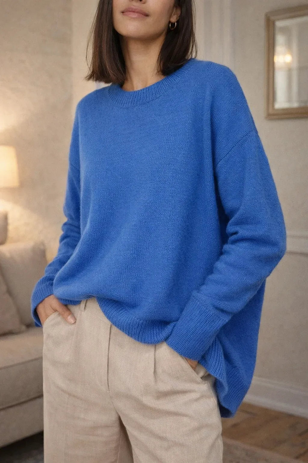 Pull décontracté à manches longues