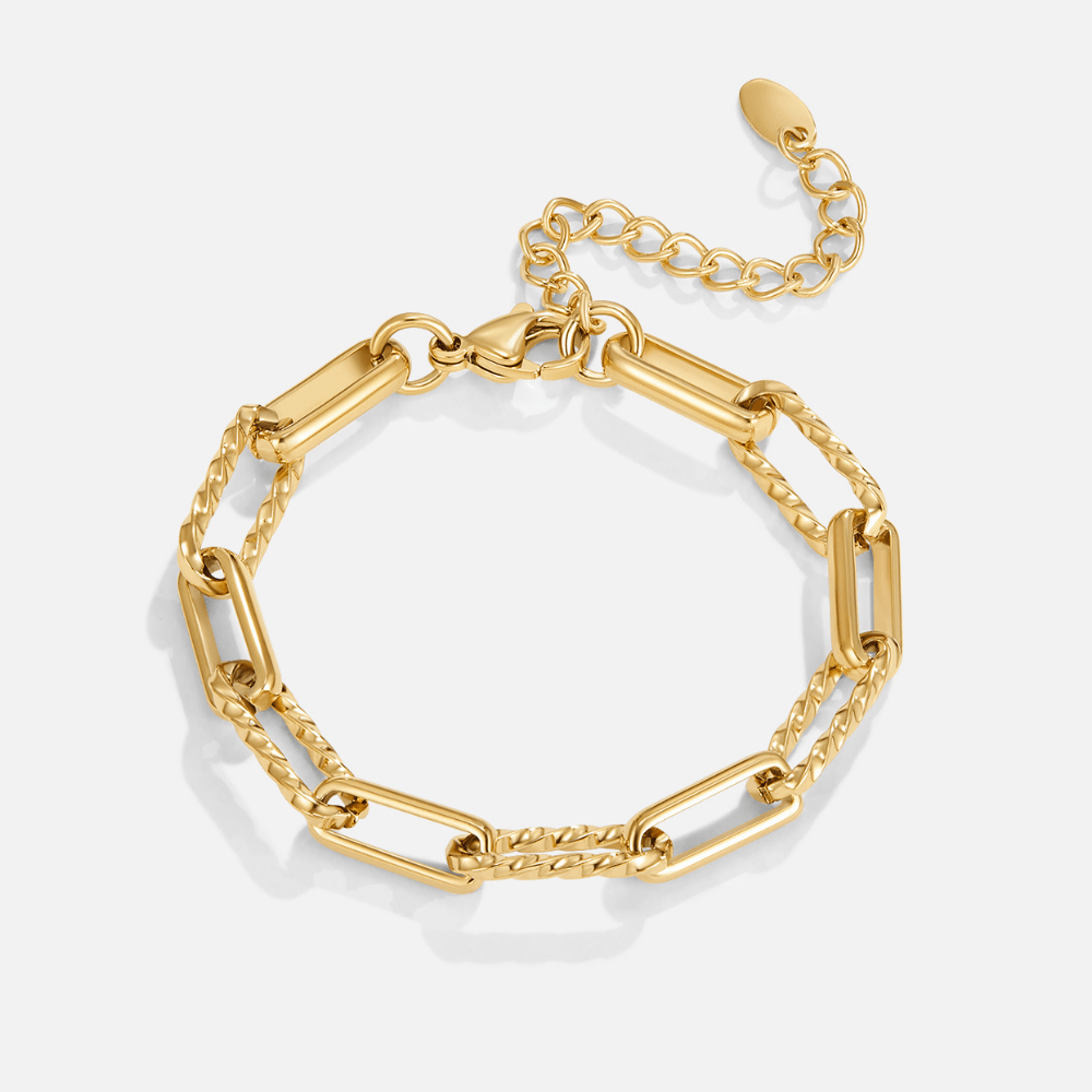 Bracelet à maillons épais
