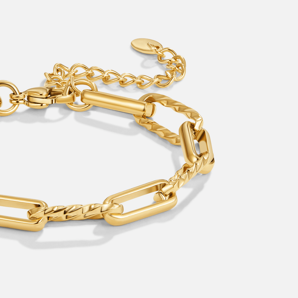 Bracelet à maillons épais