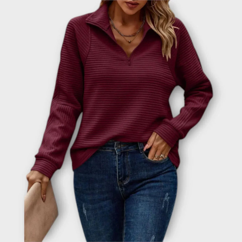 Seren – Pull à demi-zip