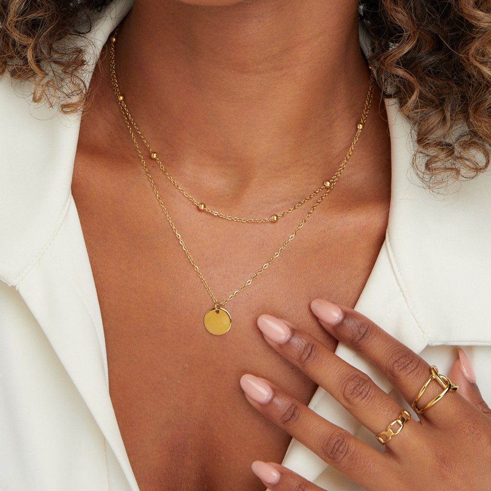 Collier Liora disque