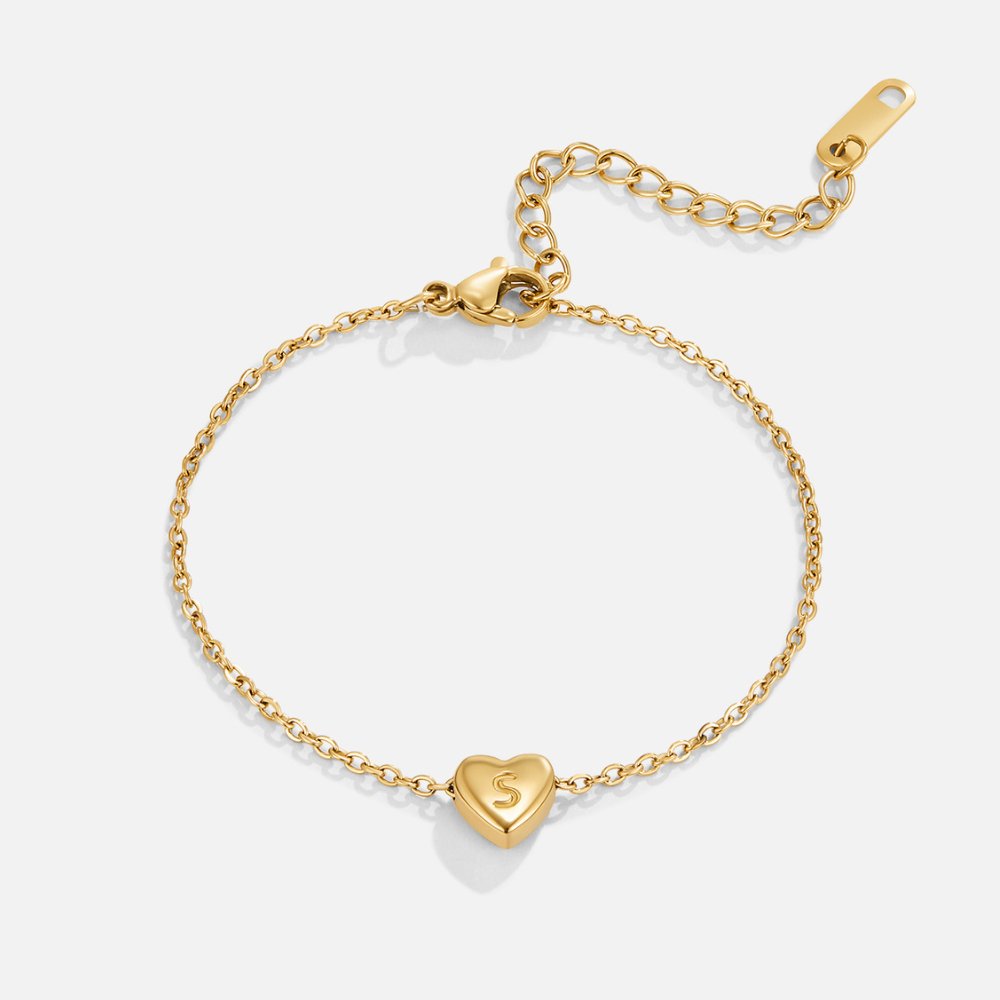 Bracelet Cœur à initiales