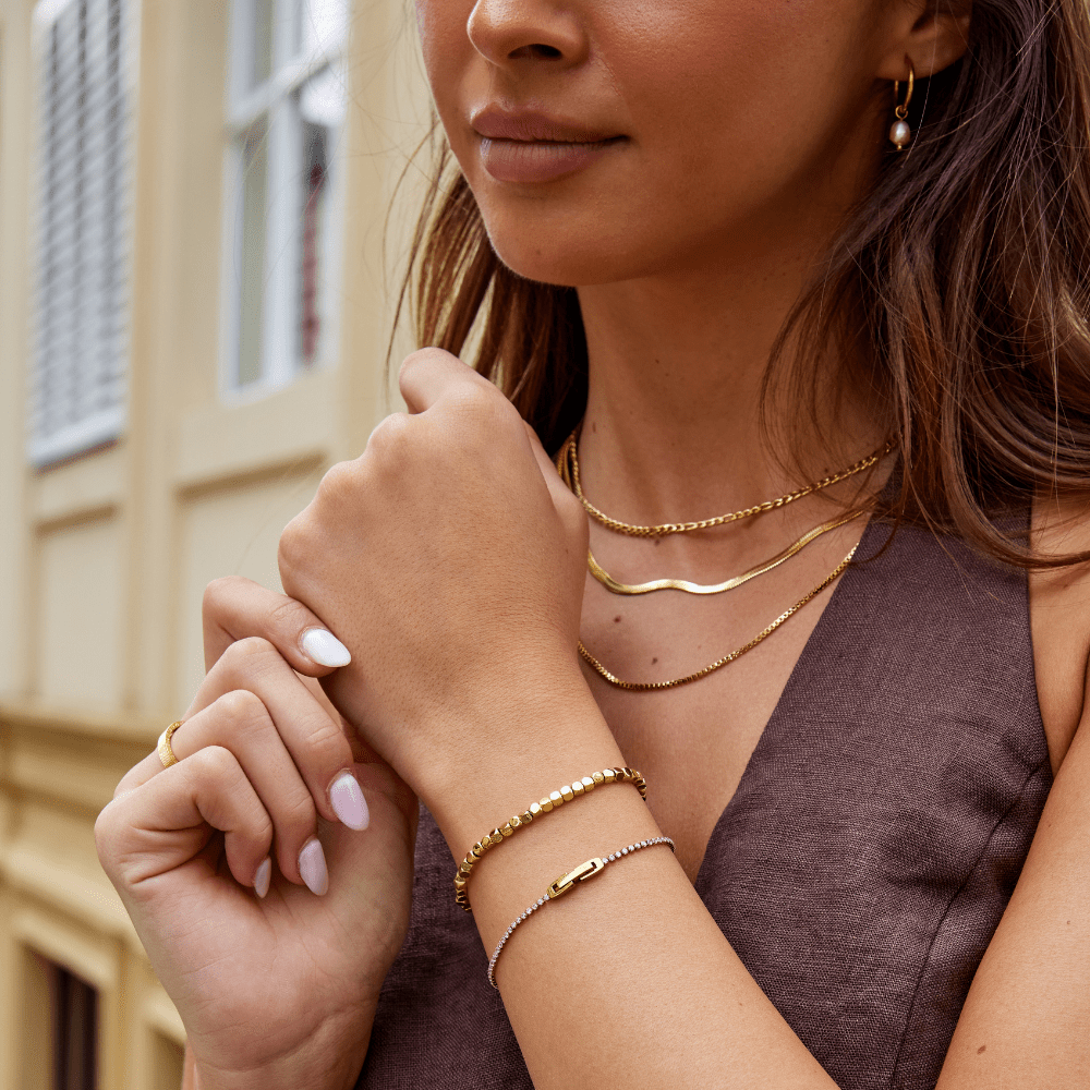 Bracelet Cube en Or 18 Carats La Mirelle