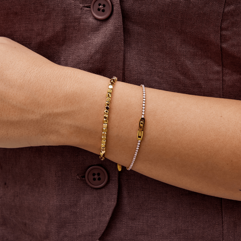 Bracelet Cube en Or 18 Carats La Mirelle