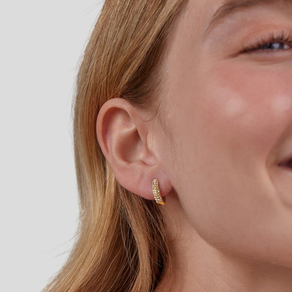 Boucles d'oreilles créoles Vivienne