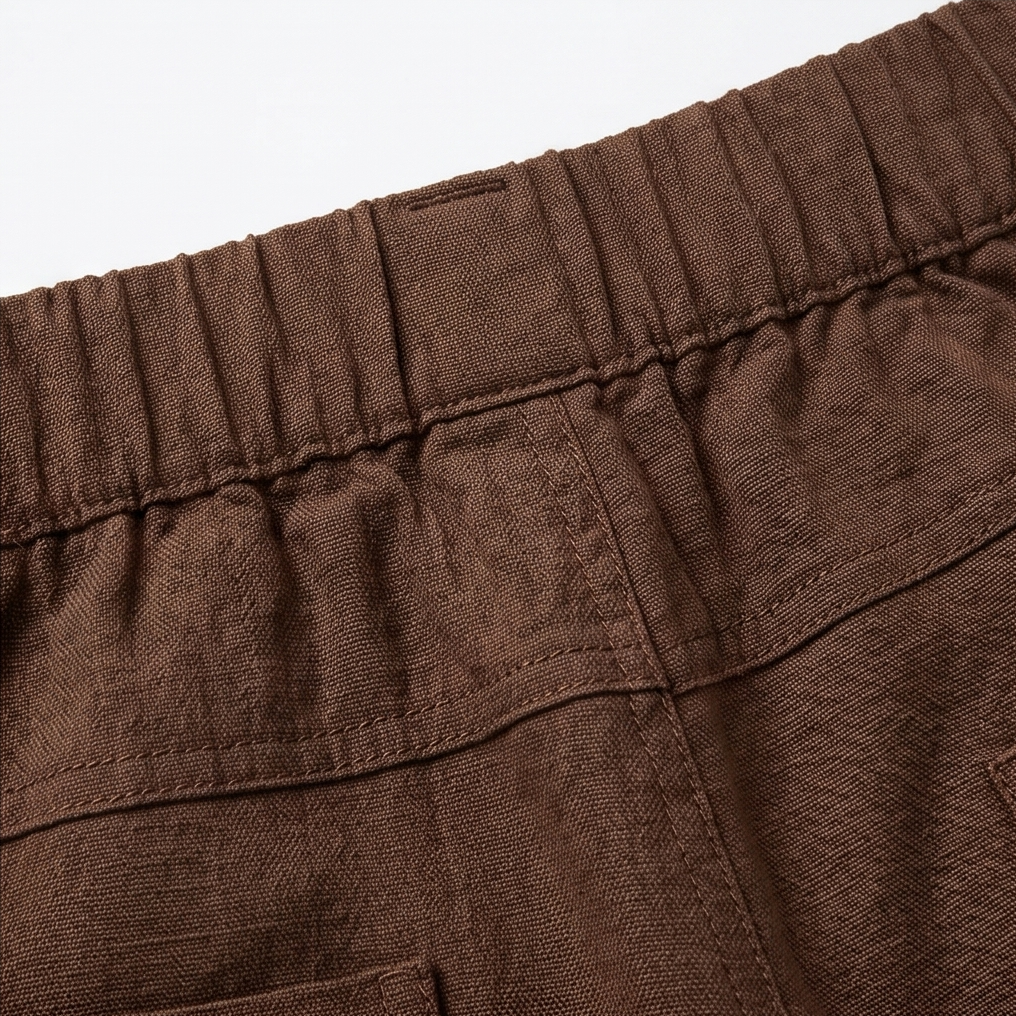 Pantalon Palazzo Femme Loriva – Taille Haute, Jambes Amples