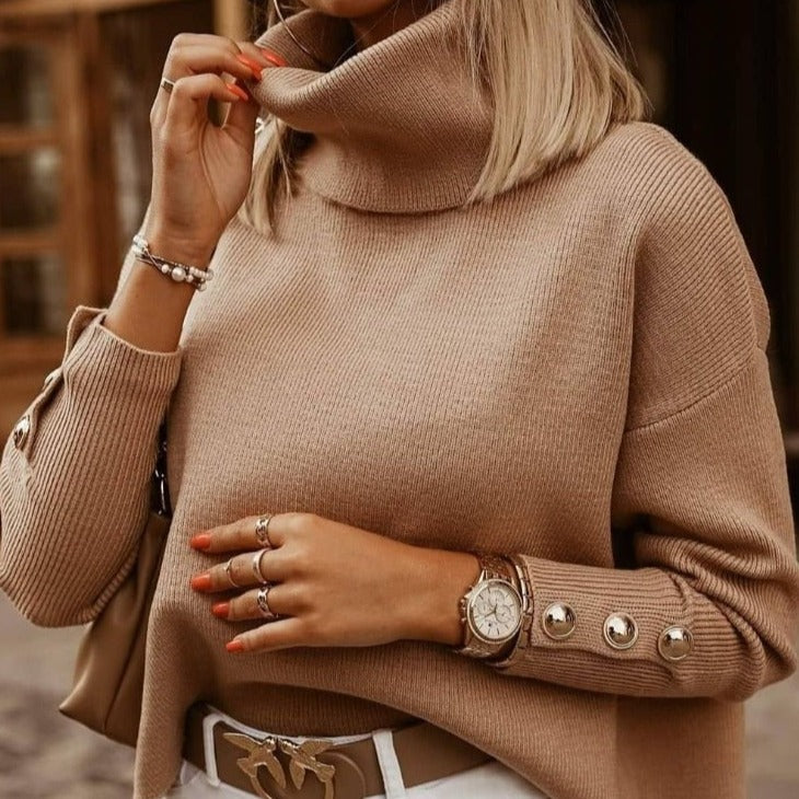 Lulu | Pull élégant et tendance avec col haut