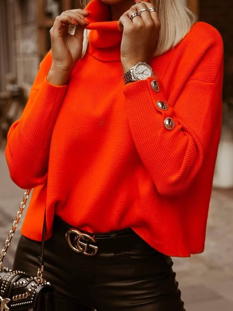 Lulu | Pull élégant et tendance avec col haut