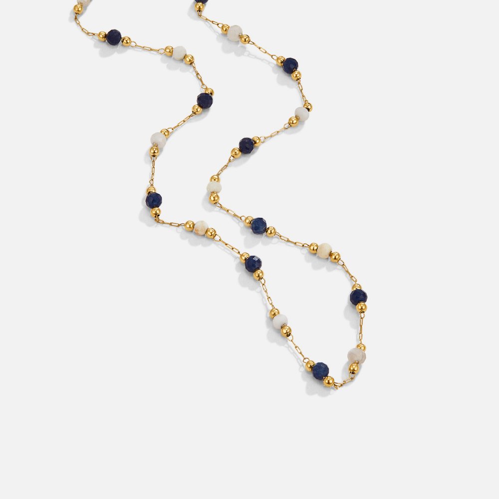 Collier Isola en perles de pierre