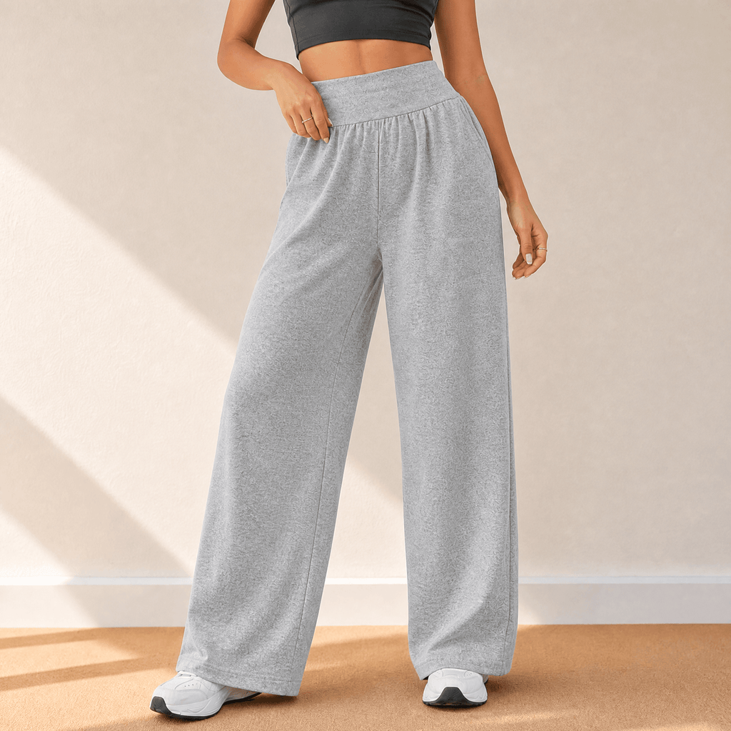 Jogging Large Femme Lunessa – Taille Haute, Coupe Ample