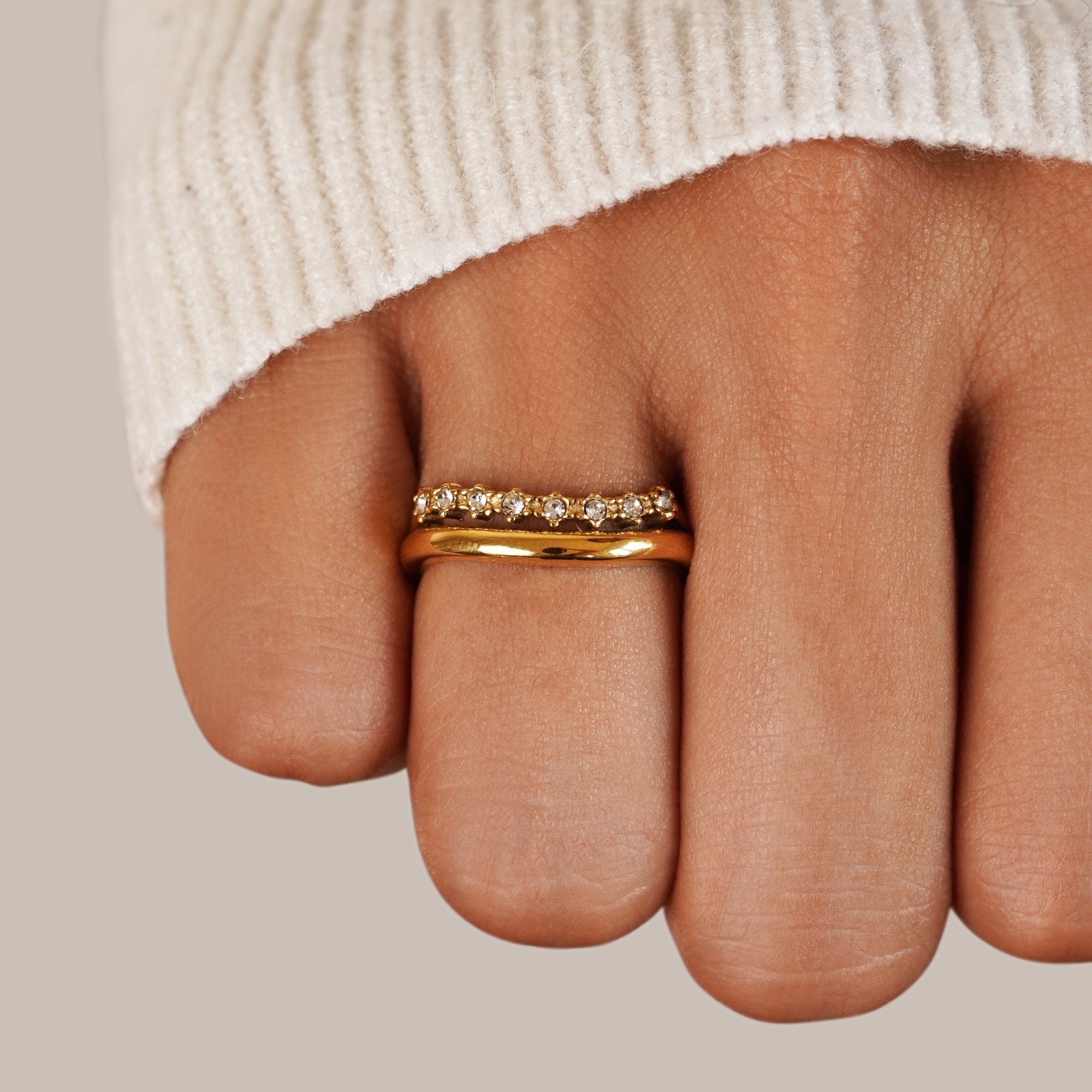Bague superposée Daria