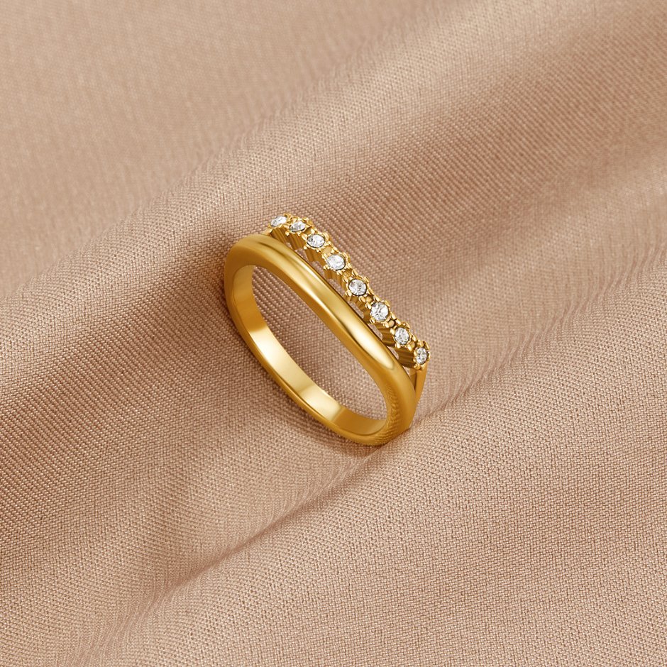 Bague superposée Daria