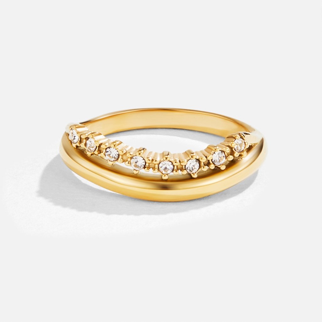 Bague superposée Daria