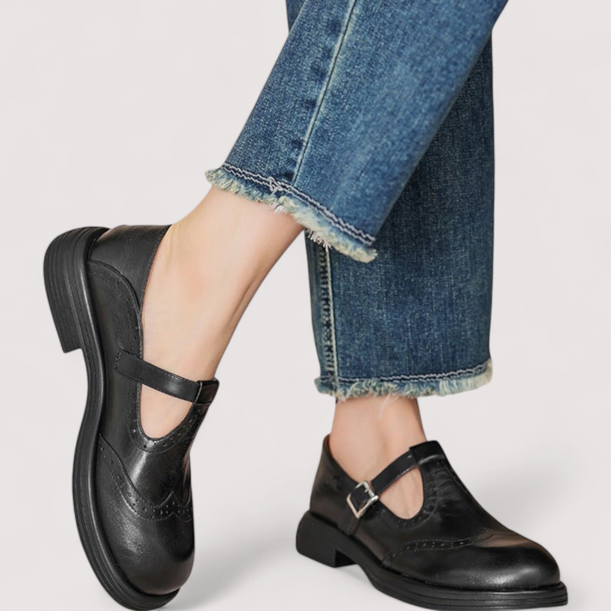 Louisa - Chaussures orthopédiques Mary Jane