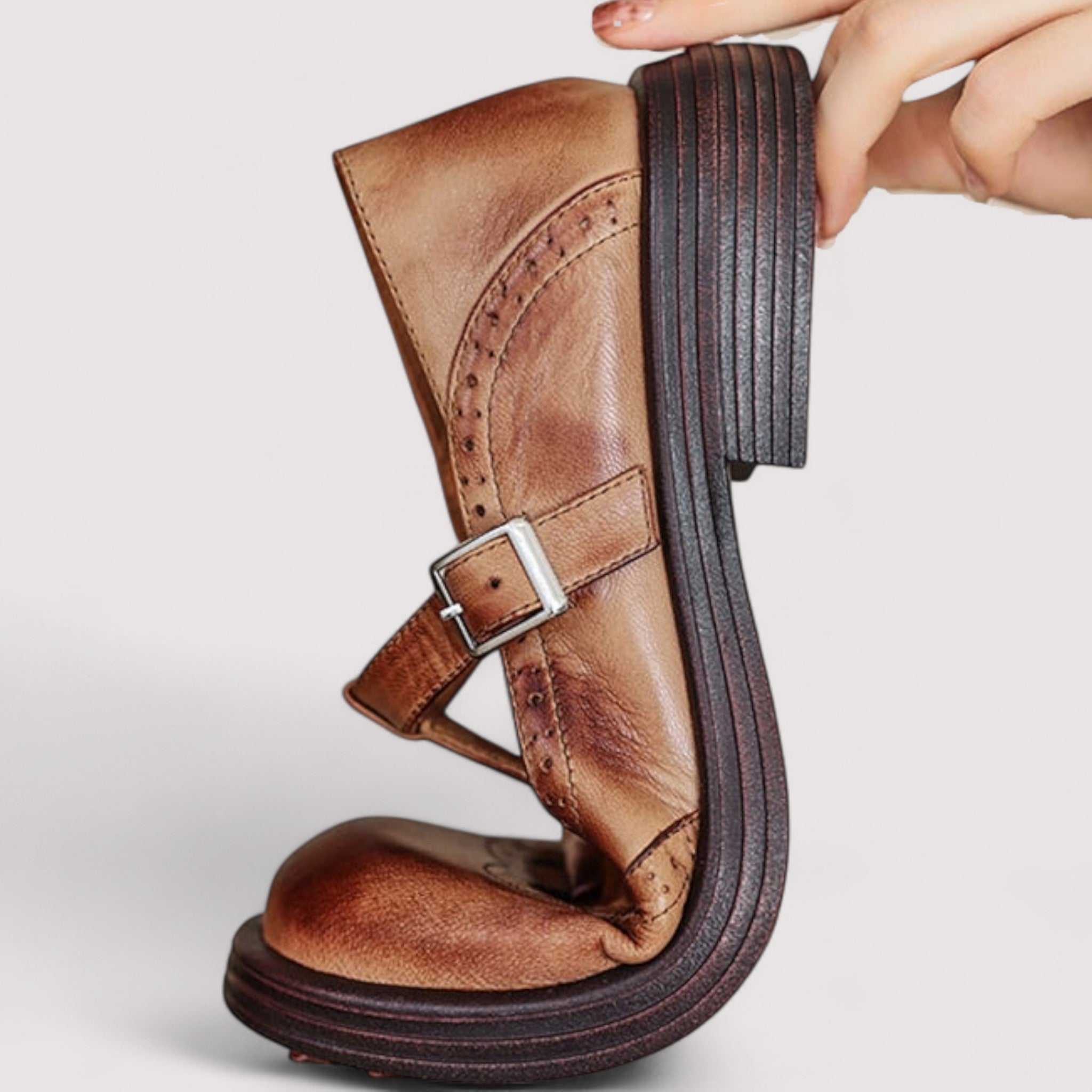 Louisa - Chaussures orthopédiques Mary Jane
