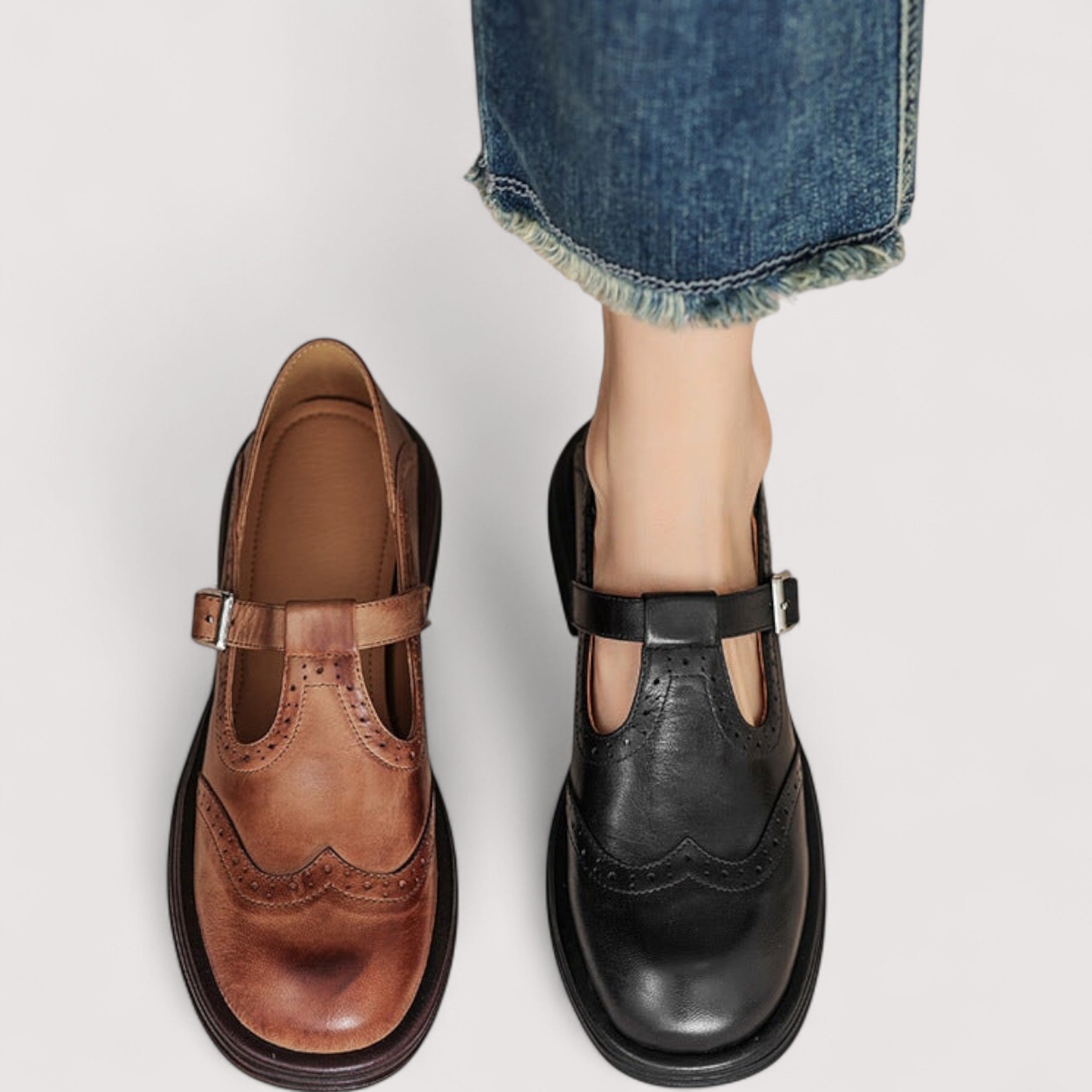 Louisa - Chaussures orthopédiques Mary Jane