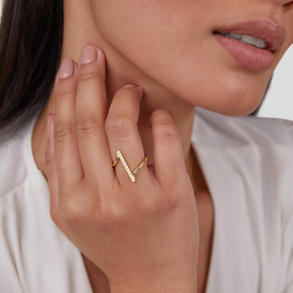 Bague torsadée Juliette en or