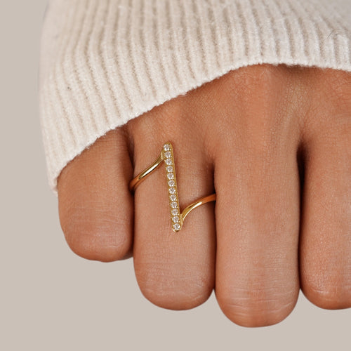 Bague torsadée Juliette en or