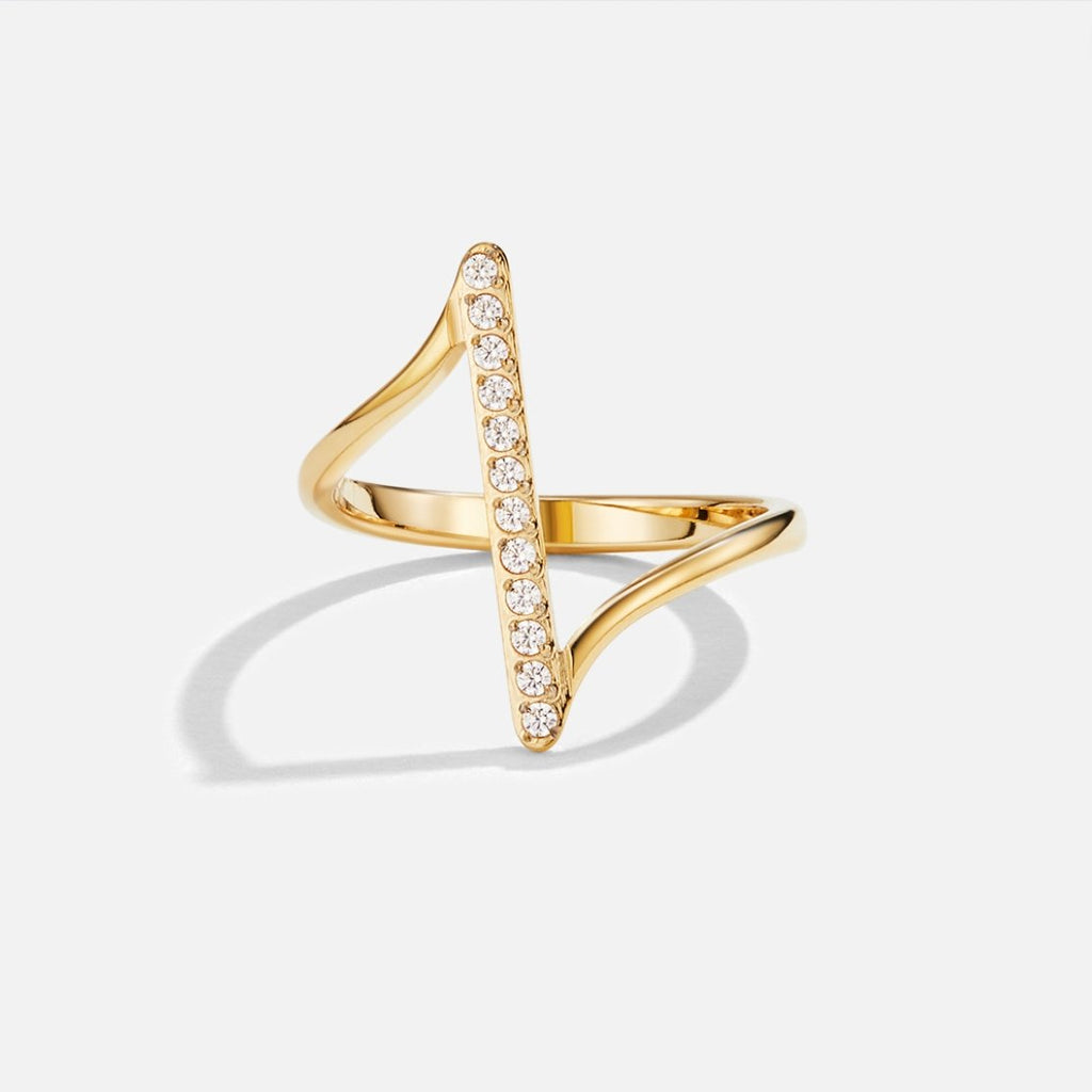 Bague torsadée Juliette en or