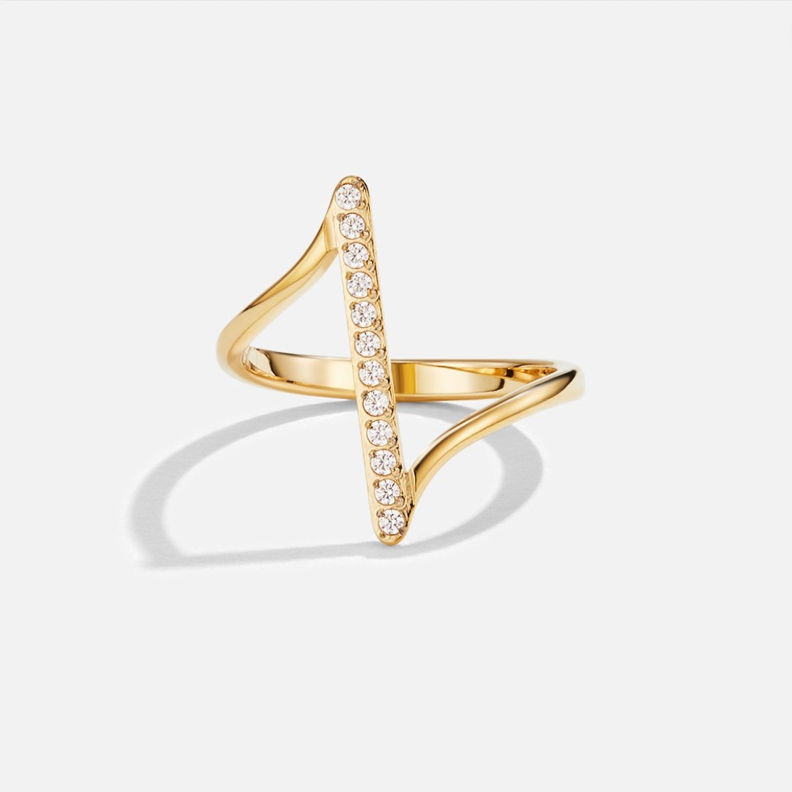 Bague torsadée Juliette en or
