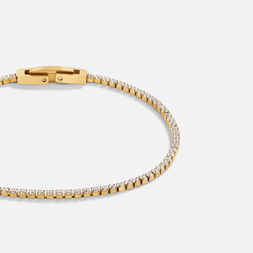 Bracelet en or Ciel Blanc