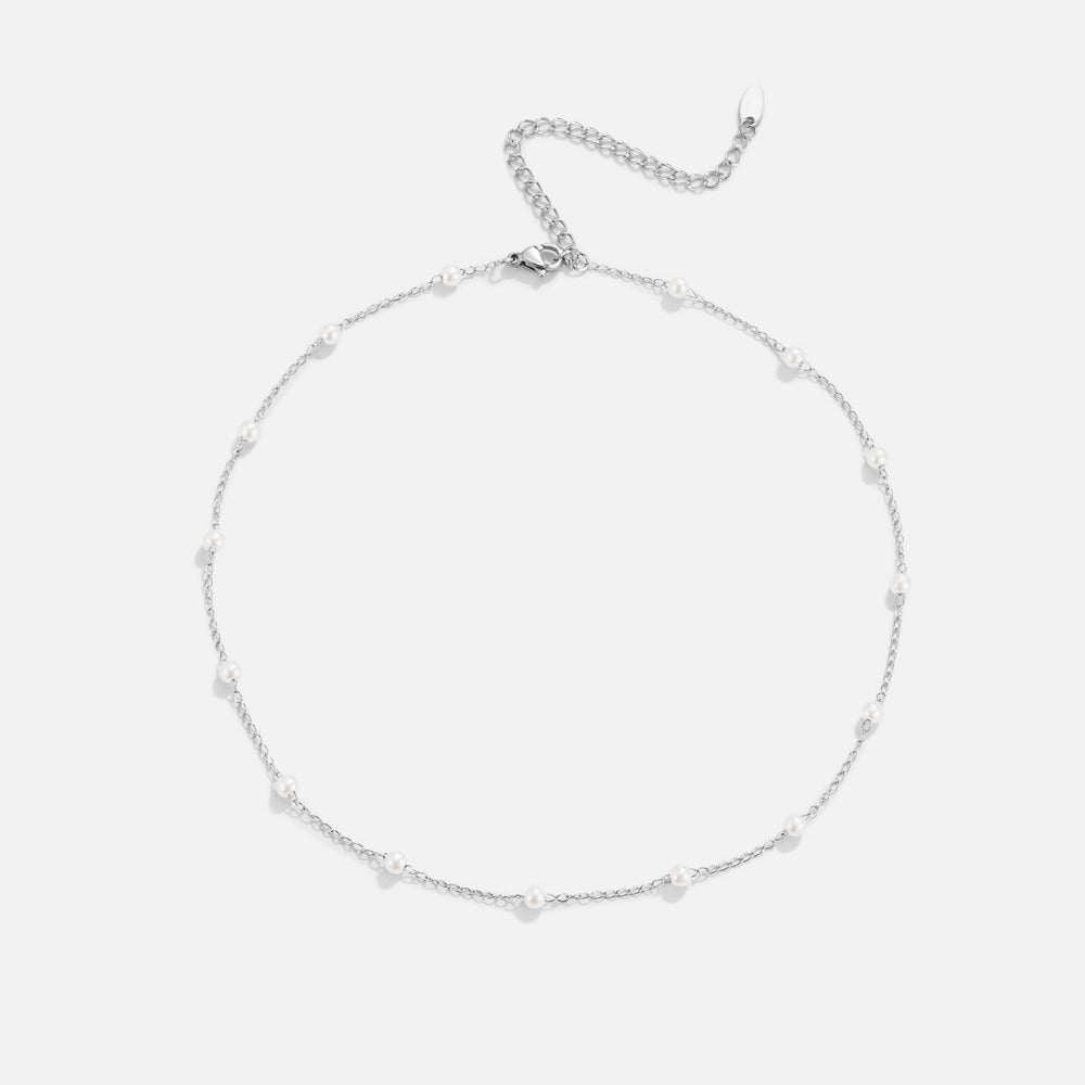 Collier en argent Zora Pearl