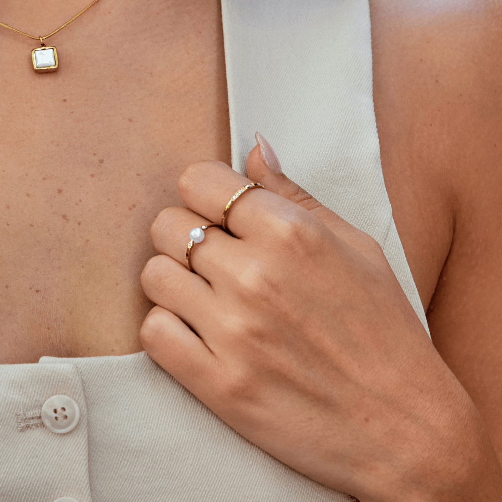 Bague Alina en perle