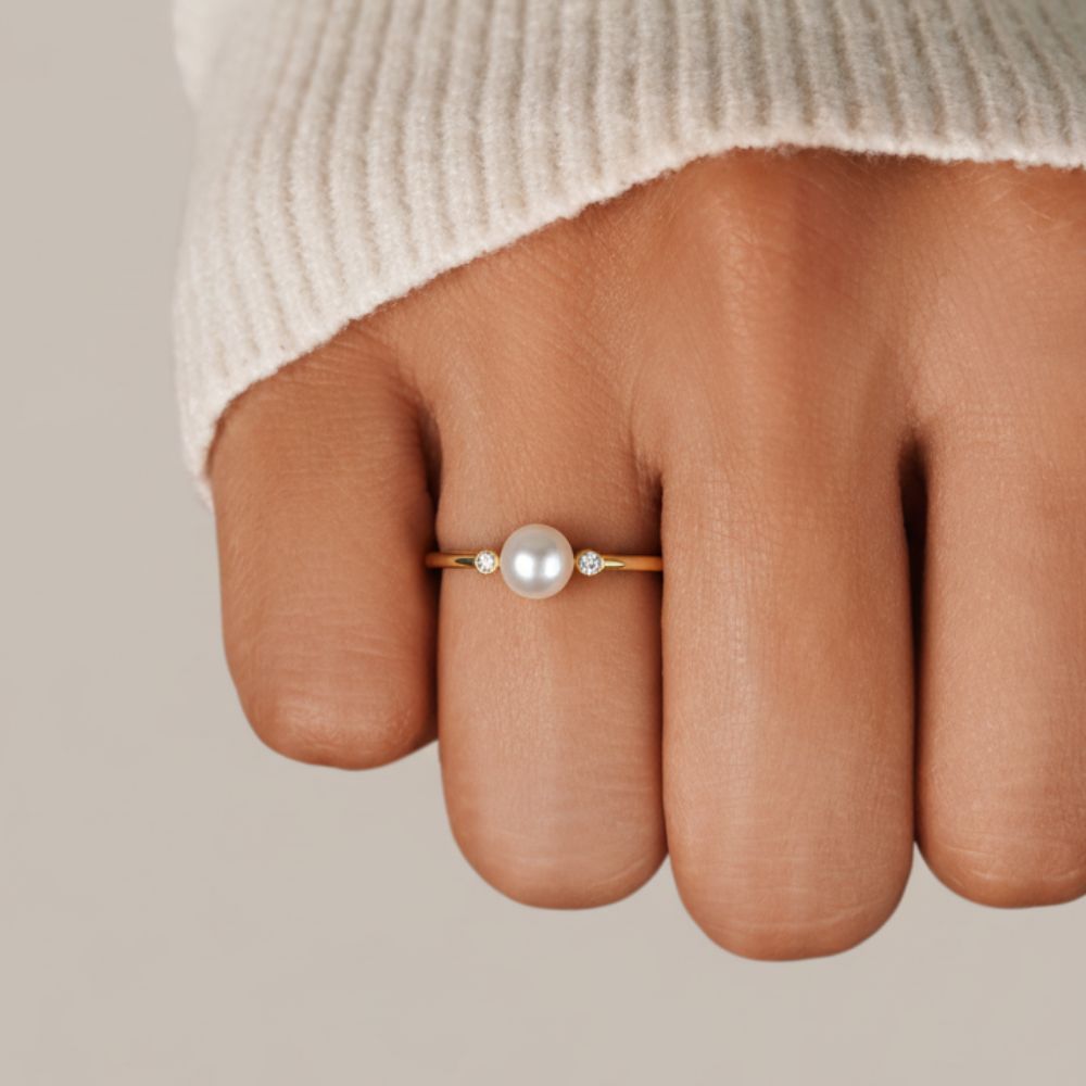 Bague Alina en perle