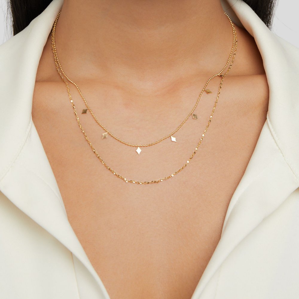 Le collier superposé La Véra