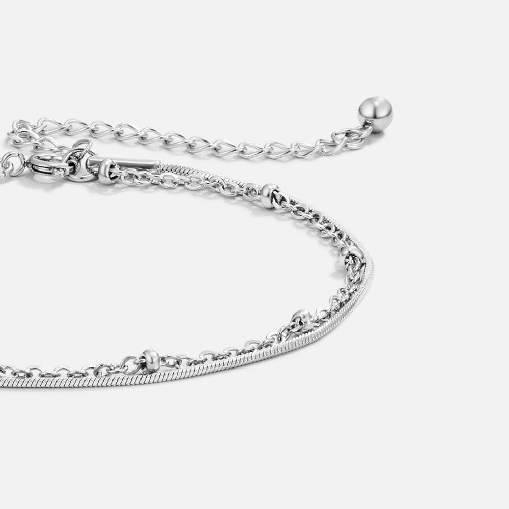 Bracelet superposé La Sorelle Silver