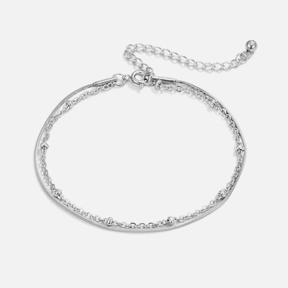 Bracelet superposé La Sorelle Silver