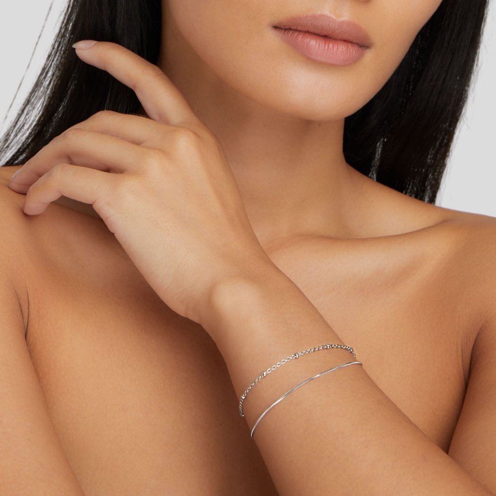Bracelet superposé La Sorelle Silver