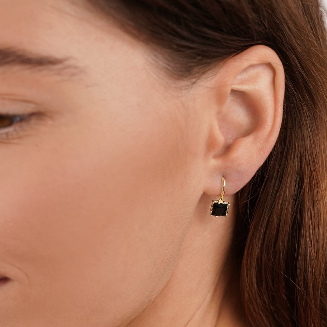 Boucles d'oreilles pendantes Sylvia