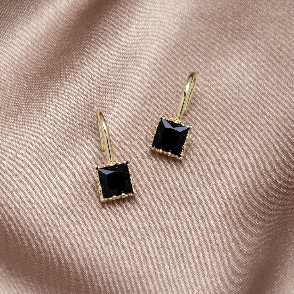 Boucles d'oreilles pendantes Sylvia