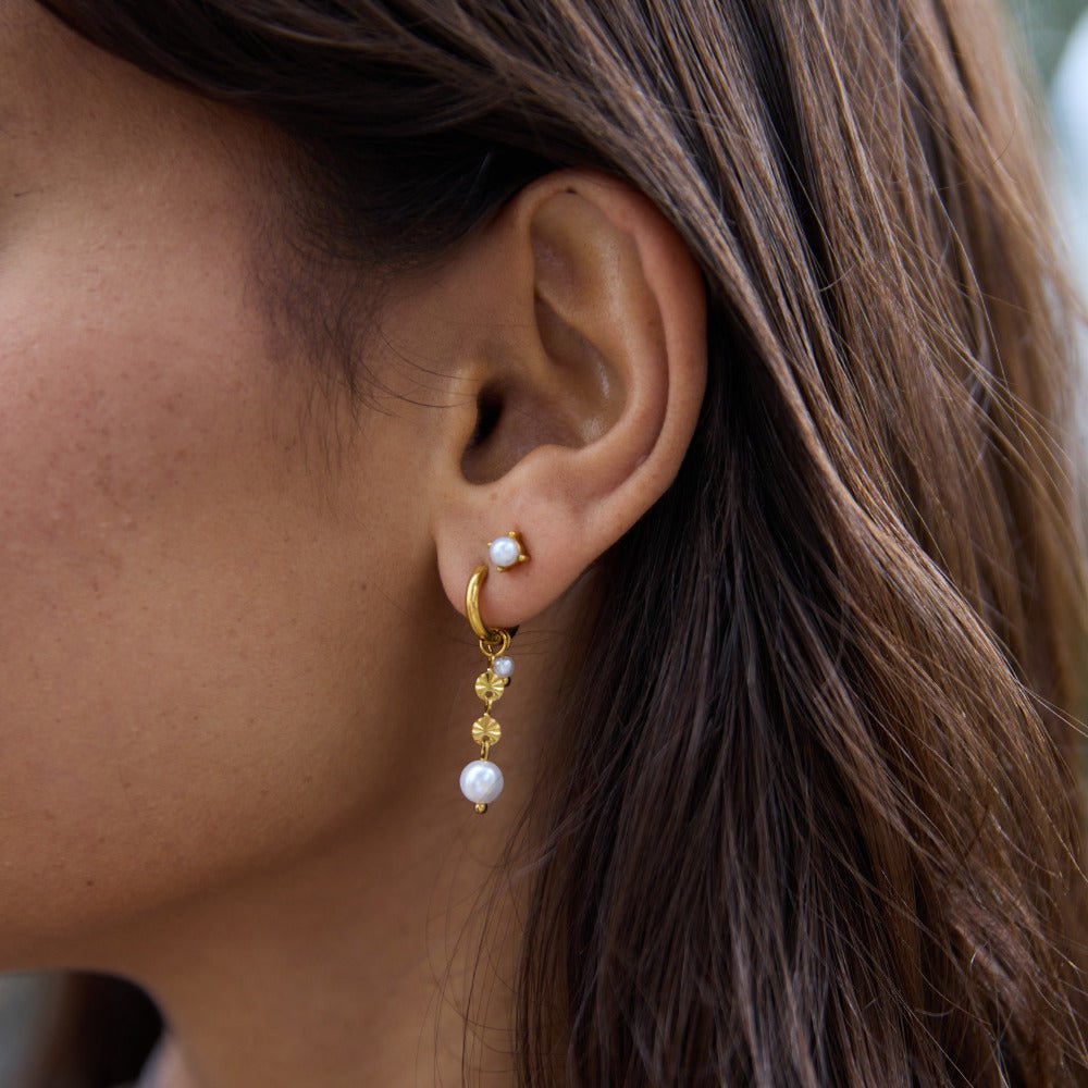 Boucles d'oreilles Elin Pearl