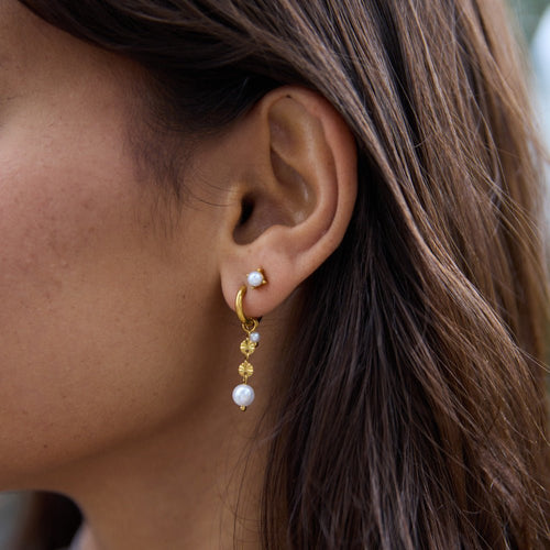 Boucles d'oreilles Elin Pearl