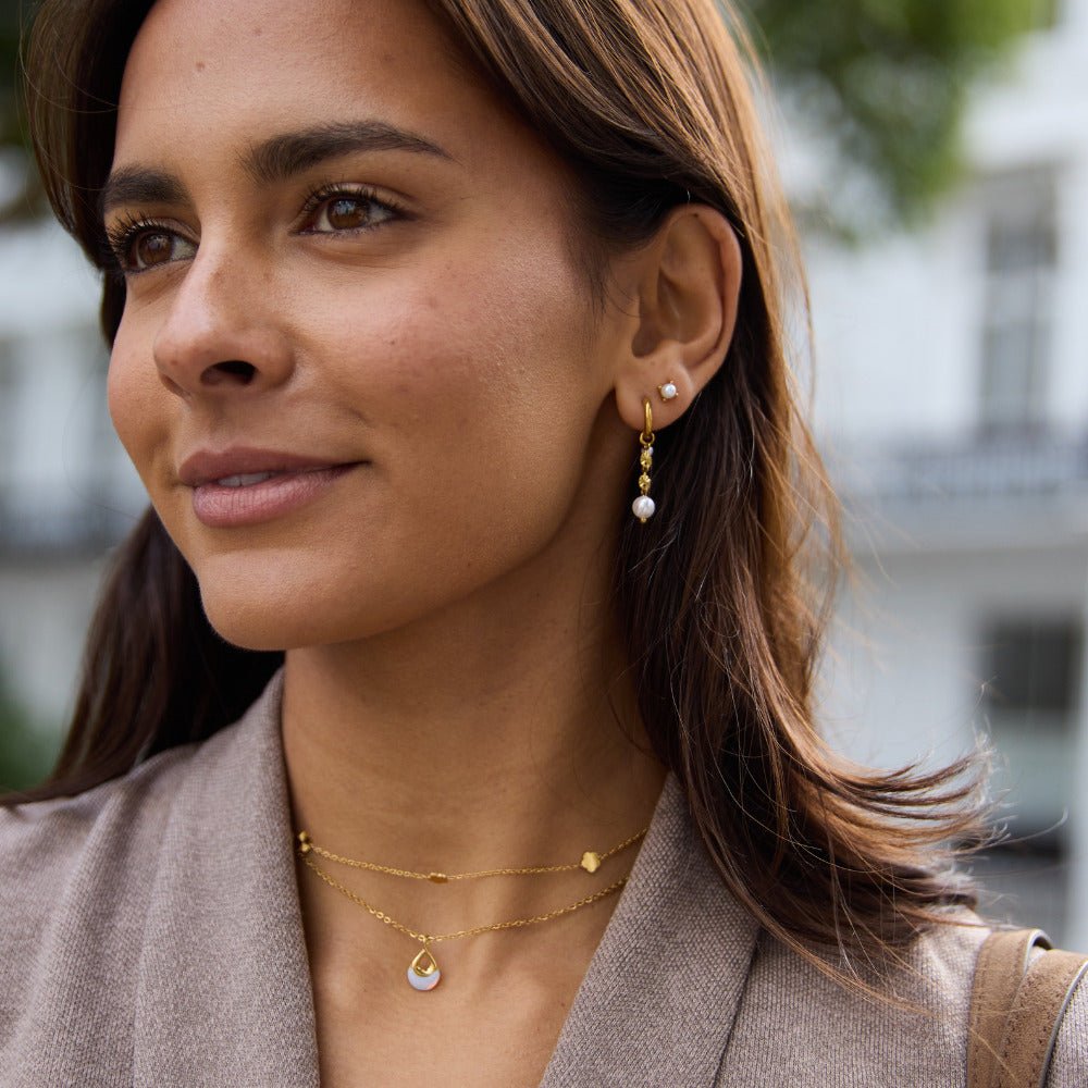 Boucles d'oreilles Elin Pearl