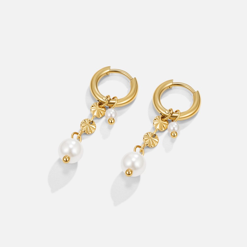 Boucles d'oreilles Elin Pearl