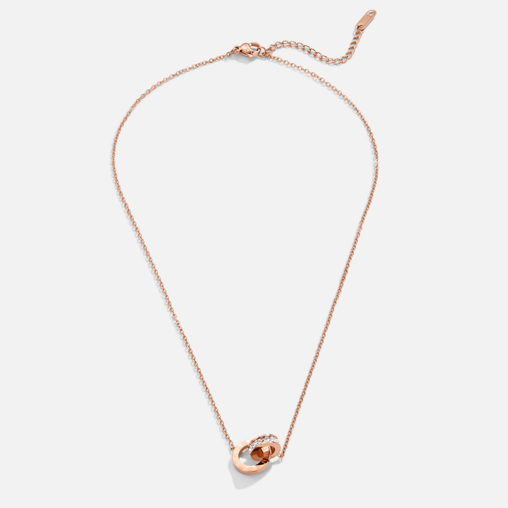 Le collier Infini en or rose