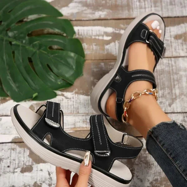 Sandales Orthopédiques Femme au Design Élégant et Confort Quotidien