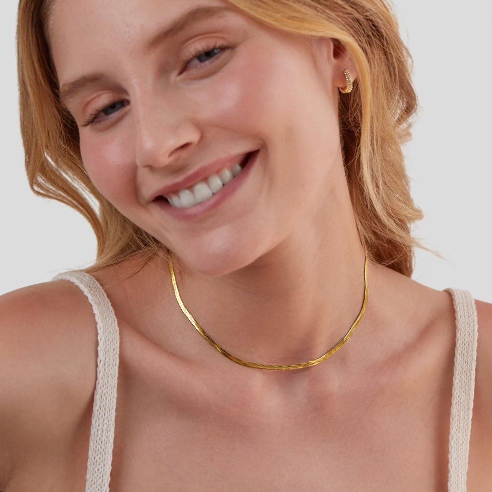 Collier Serpent Lucienne Or