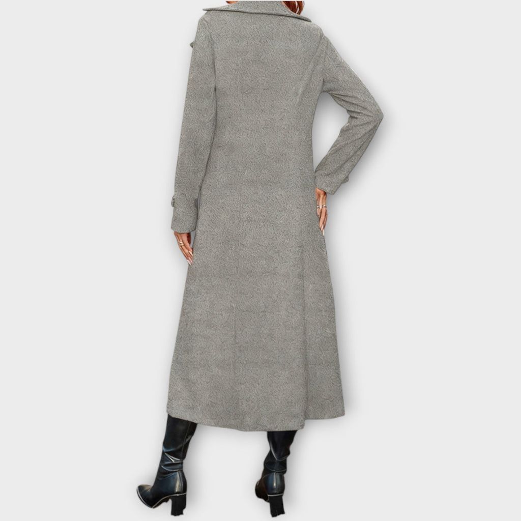 Manteau d'Hiver Élégant Longline