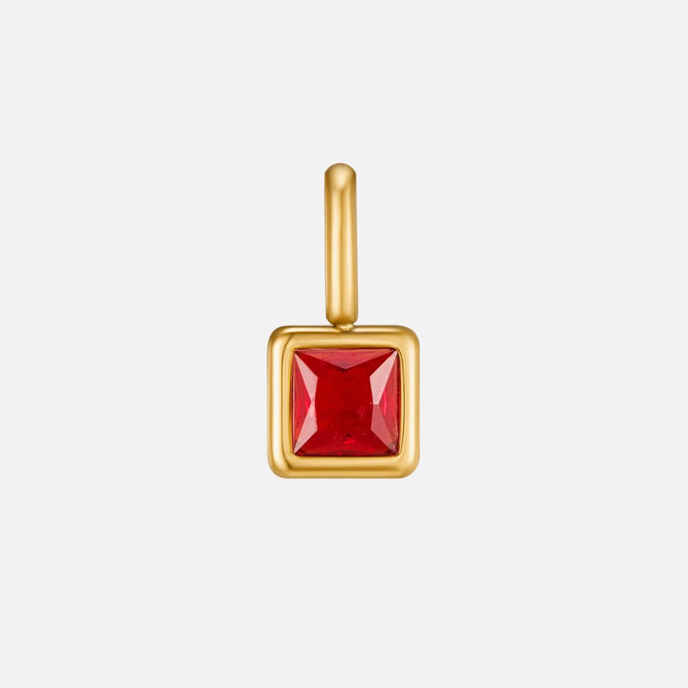Collier de naissance carré